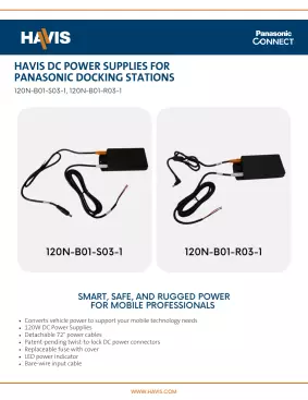 Panasonic – DC Power Supplies Sales Sheet – EMEA