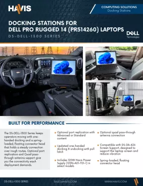 Docking Stations for Dell Pro Rugged 14 Laptops