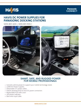 Panasonic – DC Power Supplies Sales Sheet 
